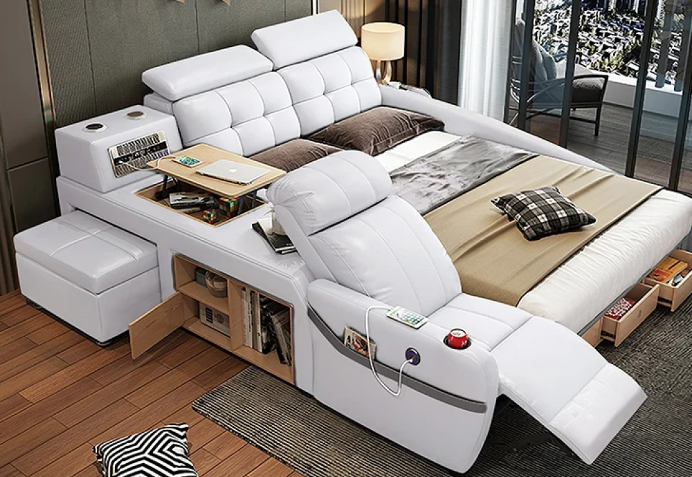 smart bed with massage chair