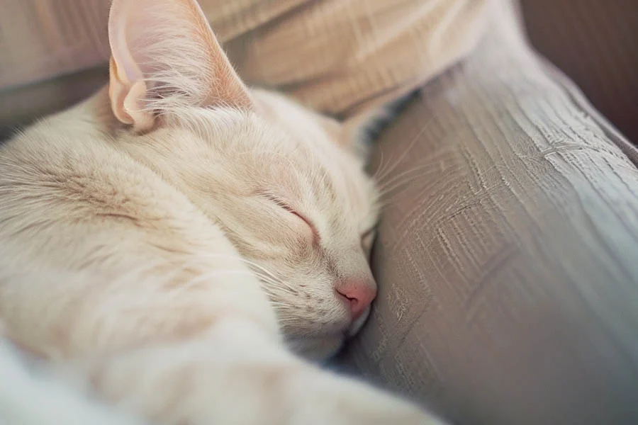 Plush cat nest bed